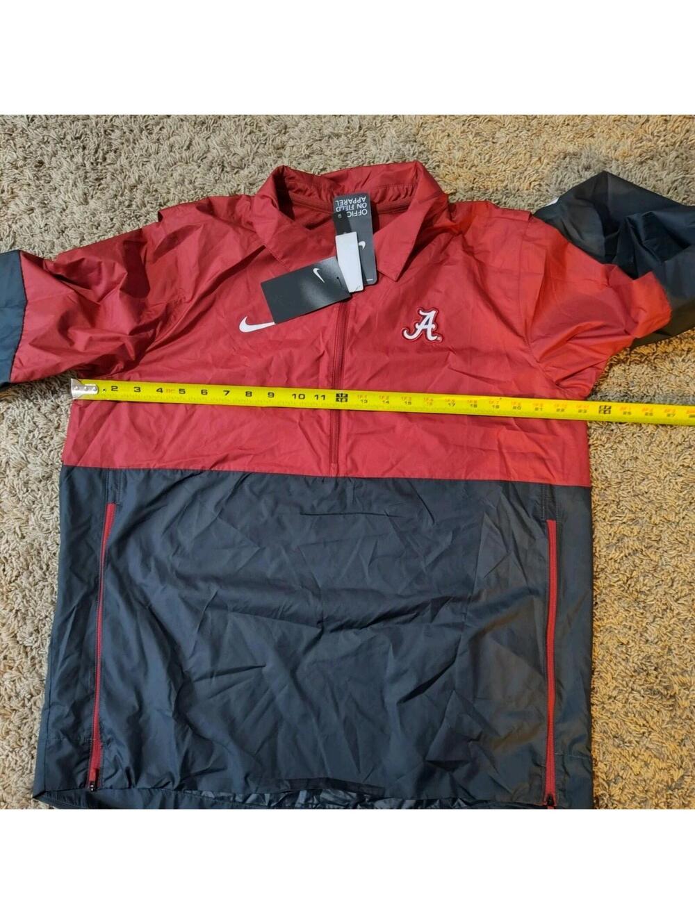 Nike Alabama CQ5093-698 Windbreakers Jacket Men's Red Size Large - Picture 7 of 12